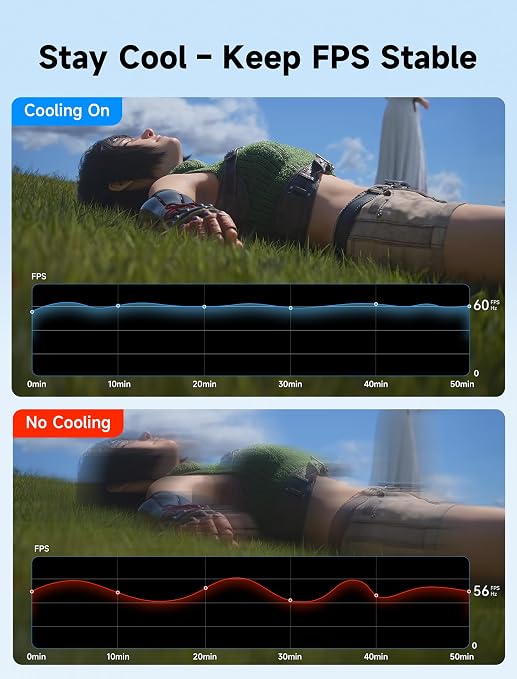 JSAUX Cooling Fan for Nintendo Switch 2, Cool Down Accessories for Switch 2 - Image 4