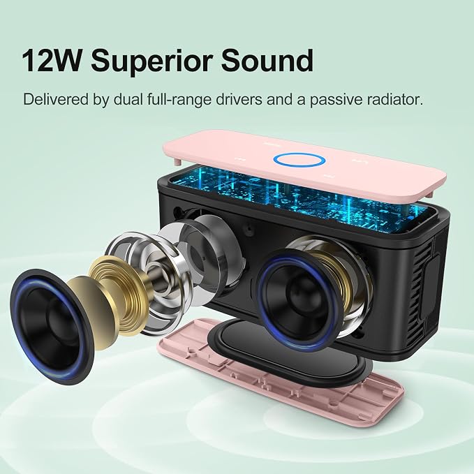 DOSS SoundBox Touch Wireless Bluetooth Speaker - Image 2