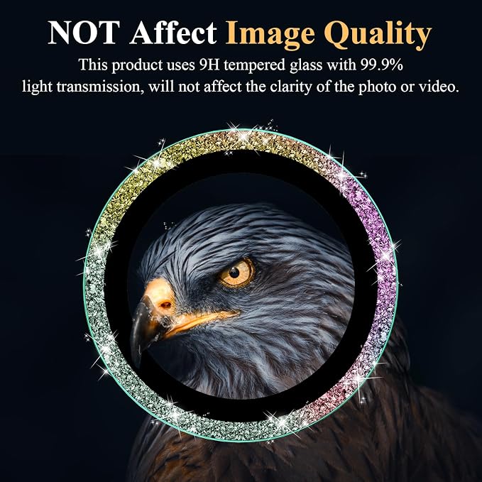 YWXTW Camera Lens Protector for Samsung Galaxy S24 / S23 / S23 Plus, 9H - Image 5