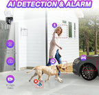 CKK Wireless Security Camera System: 4 Outdoor 5MP PTZ Cameras - Image 3