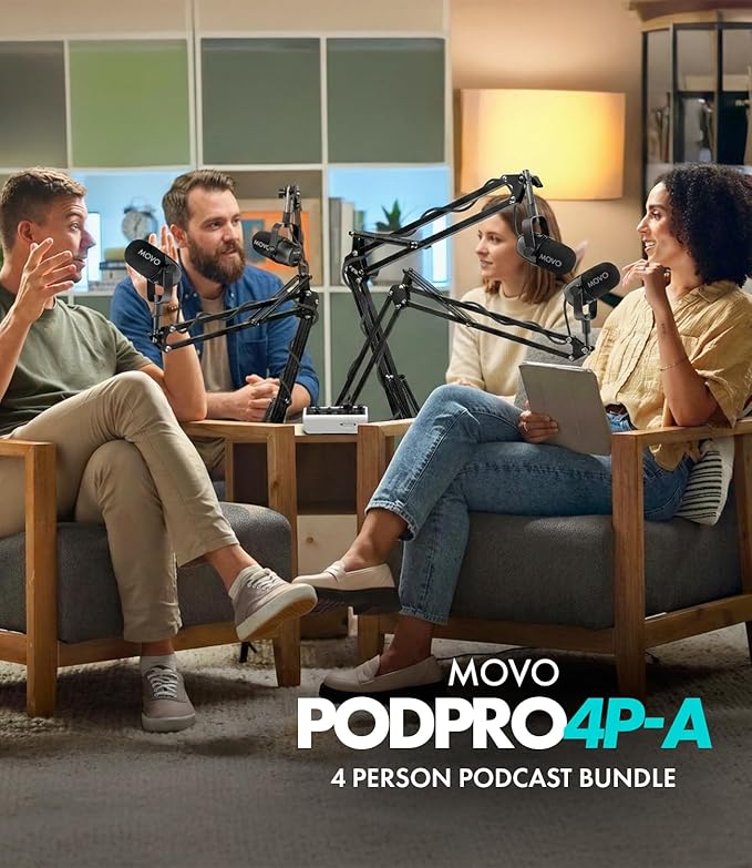 Movo PodPro Portable Podcast Equipment Bundle - Image 2