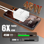 iPhone 16 Pro Max Charger Fast Charging, 45W Super Fast USB C Chargers - Image 3