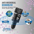 Car Air Purifier ARB Certified 3in1 Premium Stainless Steel Air Filter Ionizer - Image 4
