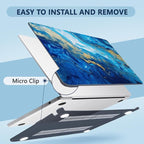 Compatible with MacBook Air 15 inch Case, M4 A3241/M3 A3114/M2 A2941, Hard Shell - Image 3