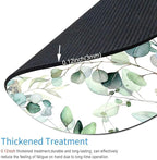 Mouse Pad, Cute Mousepad with Design, Round Grass Leaves Mat, Small Non-Slip - Image 3