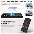 TUCCH Wallet Case for Galaxy S25 Ultra, 2 in 1 Wrist Strap RFID Blocking 4 Card - Image 4