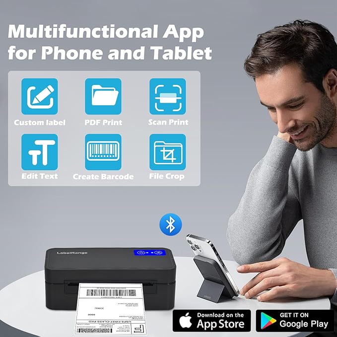 Bluetooth Thermal Label Printer - Image 7