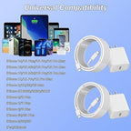 iPhone Fast Charger, 2 Pack PD USB C Wall Charger Block Plug - Image 7