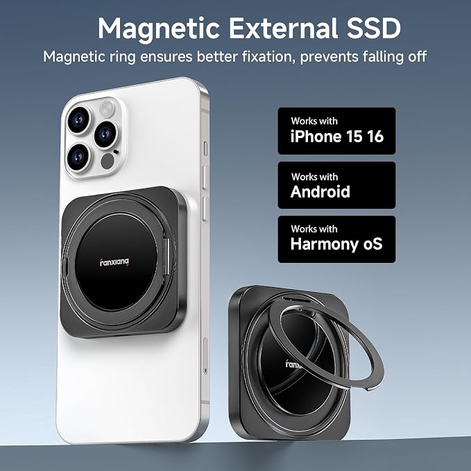fanxiang 500GB Magnetic Portable SSD - Image 3