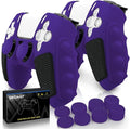 SIKEMAY Anti-Slip PS5 Controller Skin, Soft Thicken Non-Slip Silicone Gel by SIKEMAY