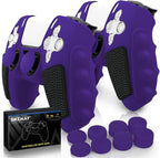 SIKEMAY Anti-Slip PS5 Controller Skin, Soft Thicken Non-Slip Silicone Gel by SIKEMAY