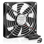 140mm x 25mm USB Computer Fan by AmRunJe-CalmDownYourDevice