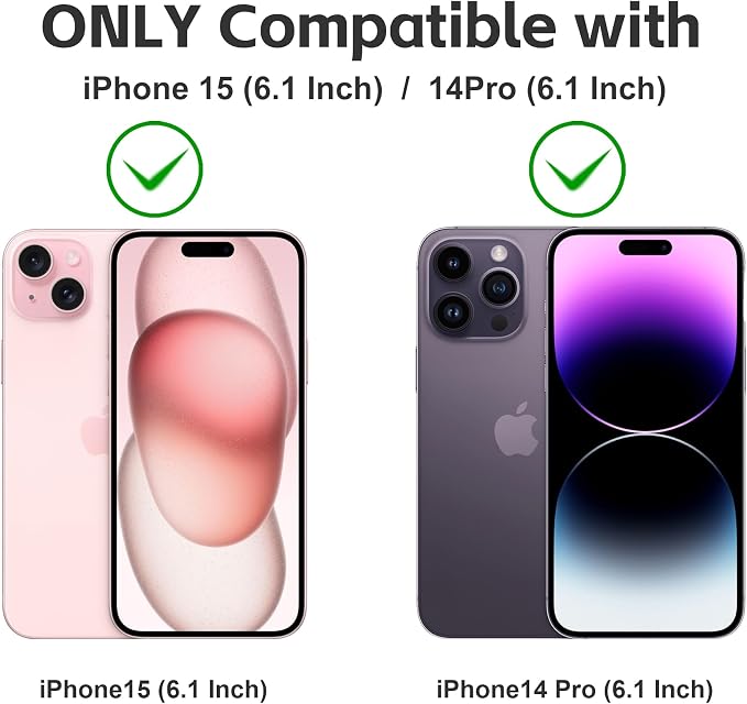 Matte Privacy Screen Protector for iPhone 14Pro and iPhone 15 and iPhone 16 - Image 7
