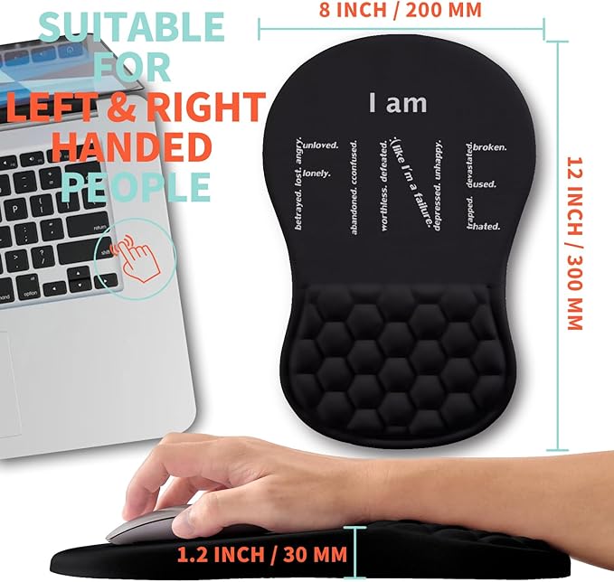Ergonomic Mouse Pad Wrist Support - Image 5