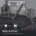 FIFINE Studio Condenser USB Microphone Computer PC Microphone Kit - Image 7