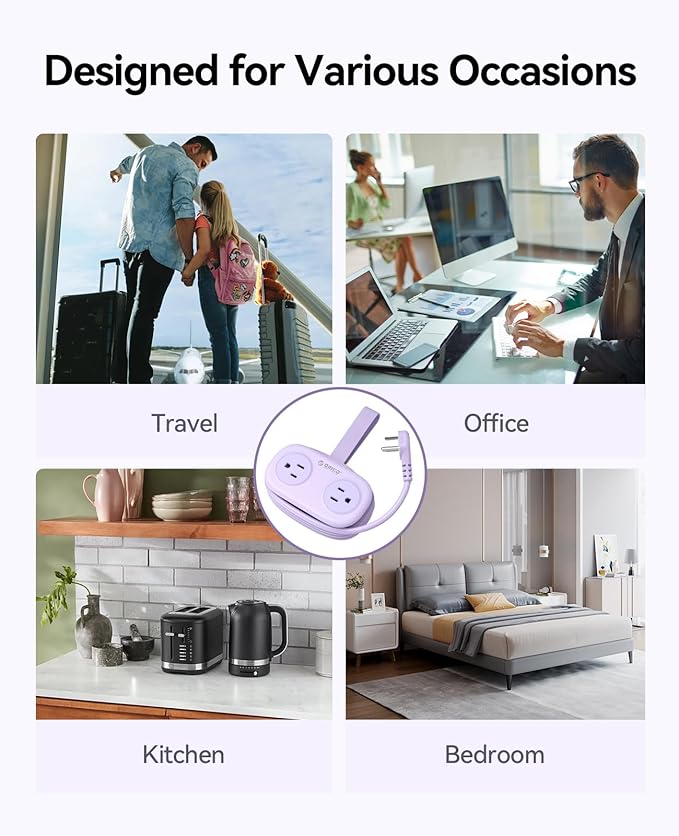 ORICO Purple Travel Power Strip PD20W - Image 6