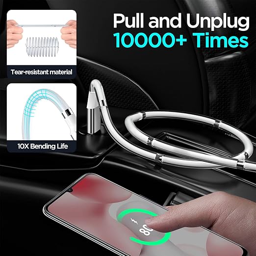 AICase Magnetic Charging Cable, Type C to Type C Super Organized Charging - Image 5