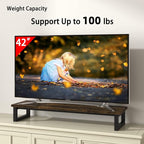 Dual Monitor Stand Riser, 39Inch Large Monitor Stands - Image 5