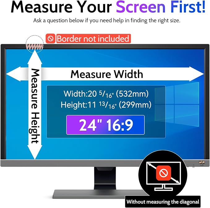 Computer Privacy Screen 24 Inch - Image 6