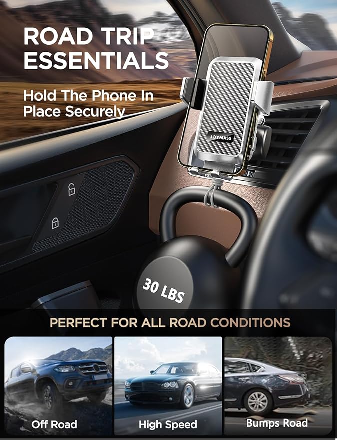 Wireless Car Charger, 15W Fast Charging Auto Clamping Car Charger Cell Phone - Image 4