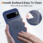 Magnetic for Google Pixel 9 Pro XL Case, Shockproof Slim Translucent Matte - Image 5