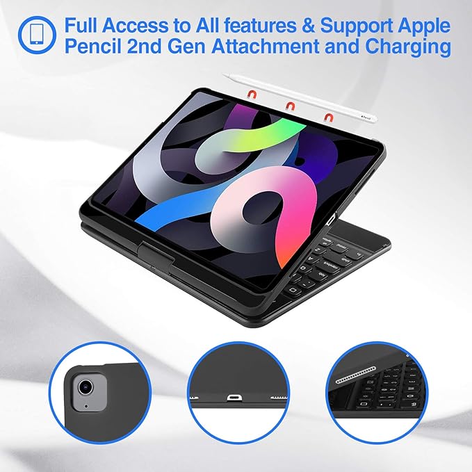ProCase 360° Rotation Keyboard Case - Image 5