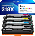 218X Toner Cartridge 4 Pack Compatible by KingKJInkToner
