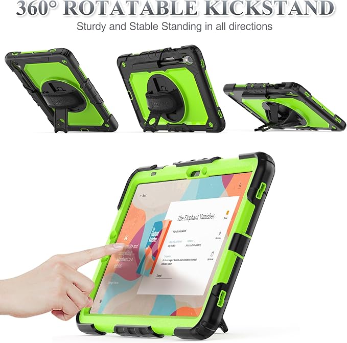 SEYMAC stock Case for Samsung Galaxy Tab S10 FE / S9 / S9 FE 5G Tablet Case - Image 4