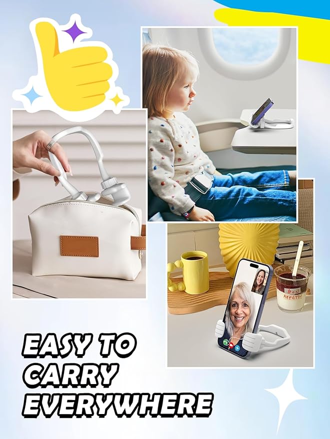 Graduation Gifts for Boys Girls Him Her: Thumbs Up Lazy Phone Stand Holder - Image 7