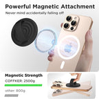 Magnetic Phone Ring Grip Holder, Silicone Finger Loop Grip, Compatible - Image 3