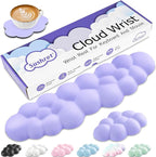 Cloud Wrist Rest Keyboard, Cloud Keyboard Wrist Pad Set by Sushret