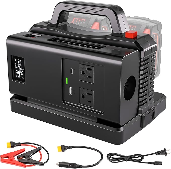 500W Pure Sine Wave Power Inverter by Adisipsoarin