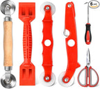 Screen Repair Tool, Window Roller, Spline Installer, 6 in 1 Window Installation by LYASILGC