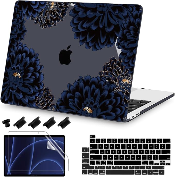 Teryeefi for MacBook Pro 13 inch Case Release 2016-2022, Fits Model A2338 A2251 by Teryeefi