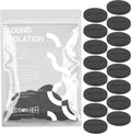 Speaker Isolation Feet – 16-Pack 1" Platinum Silicone Dots by Hudson Hi-Fi – by HudsonHi-Fi