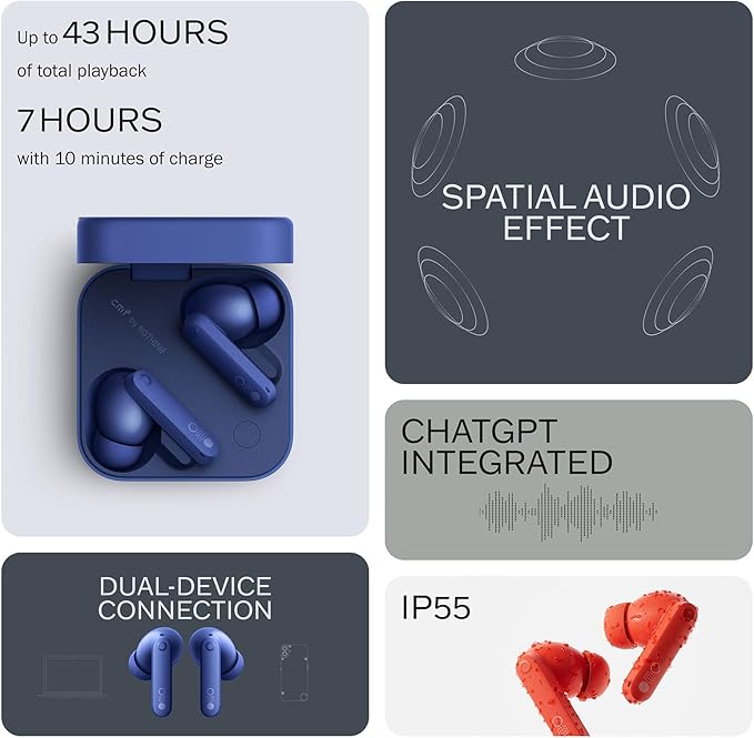 CMF Buds Pro 2 Wireless Earbuds, Hi-Res Audio - Image 3