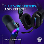 Logitech G733 Lightspeed Wireless Gaming Headset +Yeti GX Dynamic RGB Gaming - Image 6