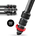 Manfrotto Befree Advanced Twist Camera Tripod Kit, Travel Tripod Kit - Image 6