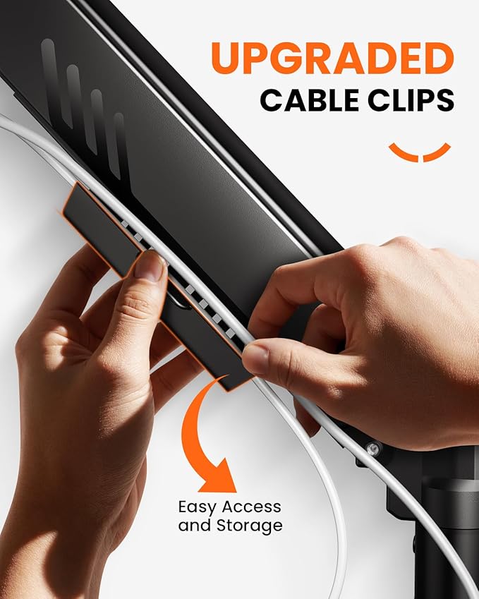 ErGear Single Monitor Arm, Adjustable Desk Gaming Monitor Mount - Image 6