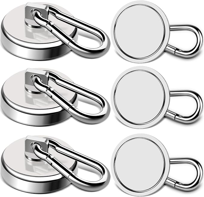 LOVIMAG Magnetic Hooks Heavy Duty, 150LBS Super Strong Magnet Hooks Magnetic by LOVIMAG