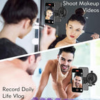 Shower Mirror Phone Holder, Suction Cup Mirror Phone Mount - Image 2