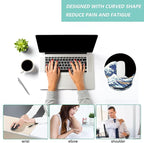 Mouse Pad with Wrist Support, Ergonomic Mouse Pad with Memory Foam Wrist Rest - Image 5