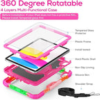 BLOSOMEET Case for iPad A16 11th/10th Generation 11''/10.9'' 2025/2022 - Image 4