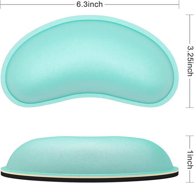Dapesuom Mouse Wrist Rest, Ergonomic Memory Foam Mouse Wrist - Image 6