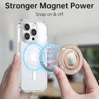Syncwire Magnetic Phone Grip for MagSafe, Magnetic Sparkle Phone Ring Holder - Image 5