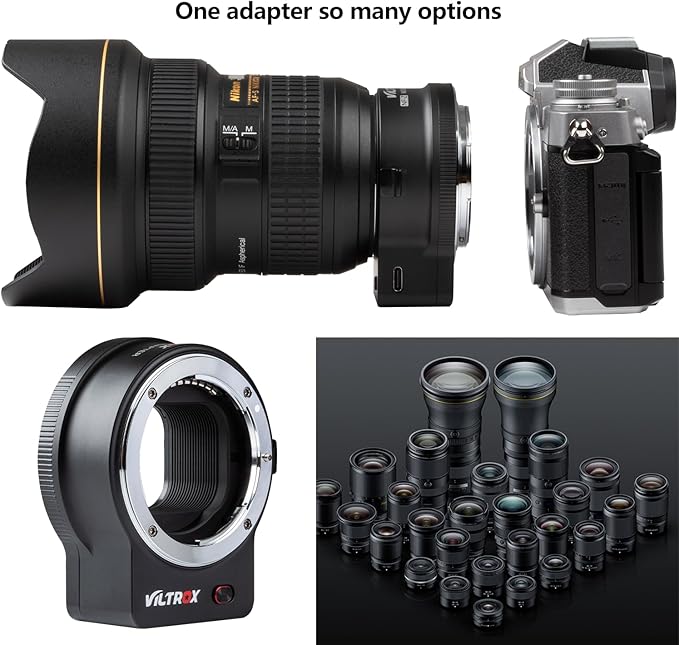 VILTROX NF-Z Lens Mount Adapter FTZ Auto Focus Lens Mount Converter Ring Adapter - Image 7