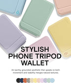 MOFT Phone Tripod Wallet for iPhone, Mulit-Angles, Lightweight & Portable Phone - Image 7