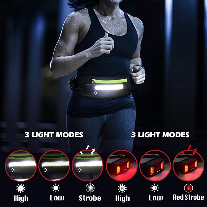 Running Light, 1000Lumens Running Belt Running Gear - Image 2