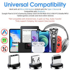 Magnetic Charging Cable, 540° Rotating Magnetic Phone Charger 3 in 1 Magnetic - Image 6