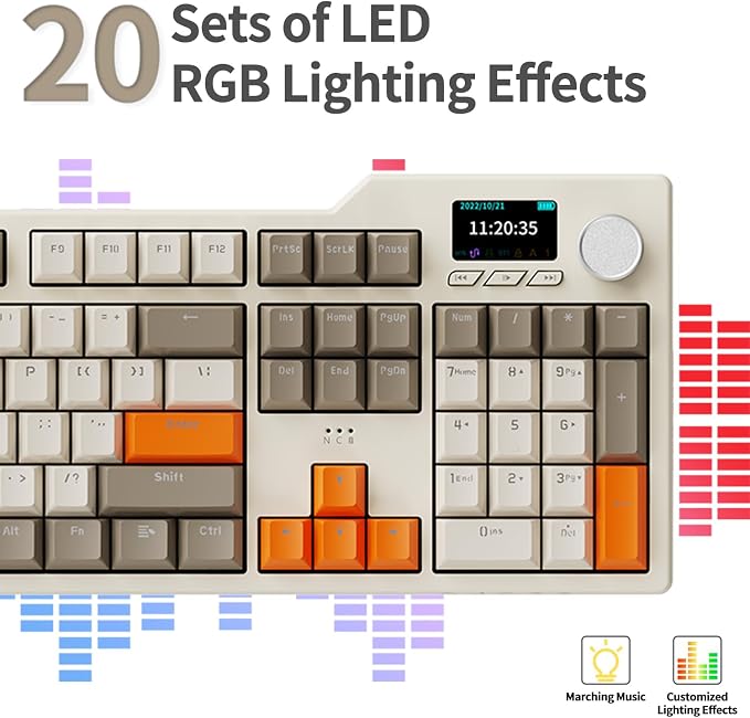 DAIDAI×AJAZZ AK35I V3 Full Size Hot Swap Mechanical Gaming Keyboard - Image 5
